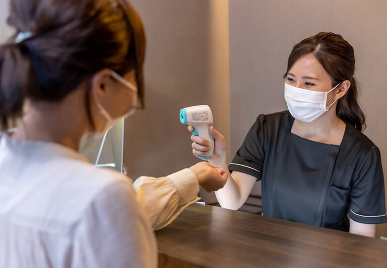 感染対策の実施
