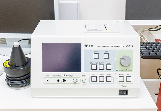 耳管機能検査装置