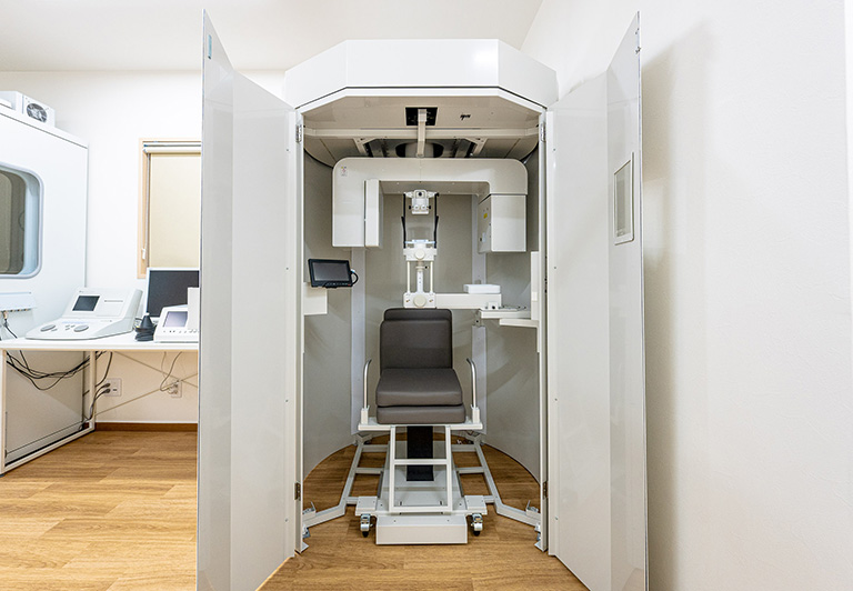 充実した検査設備